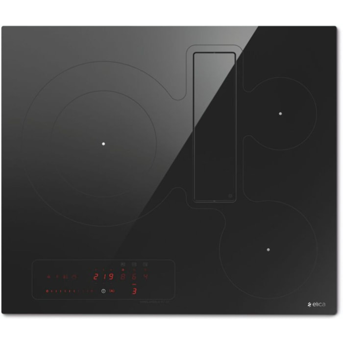 Plaque induction aspirante ELICA NIKOLATESLA FIT 3Z PRO 60 recyclage