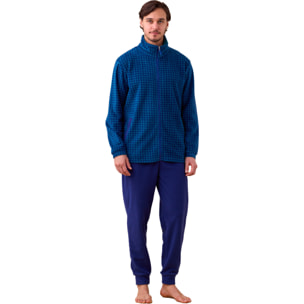 Giacca uomo micropile articolo pied-de-poule. Noidinotte