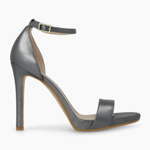 SANDALIAS PLATEADAS YURISA