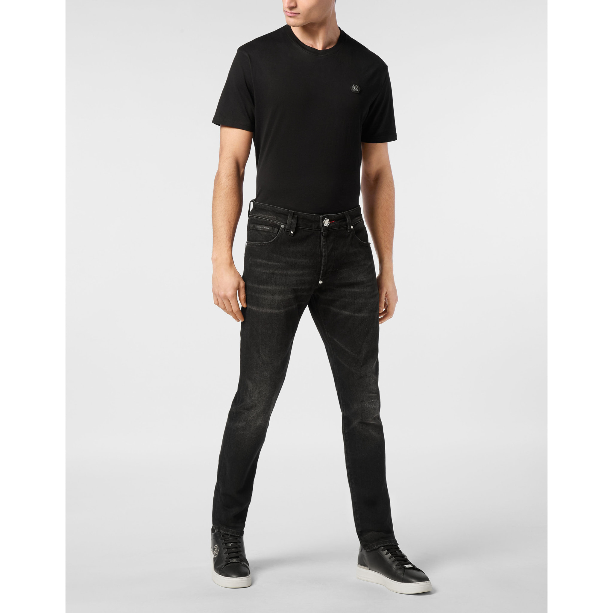 PHILIPP PLEIN Vaqueros de corte recto