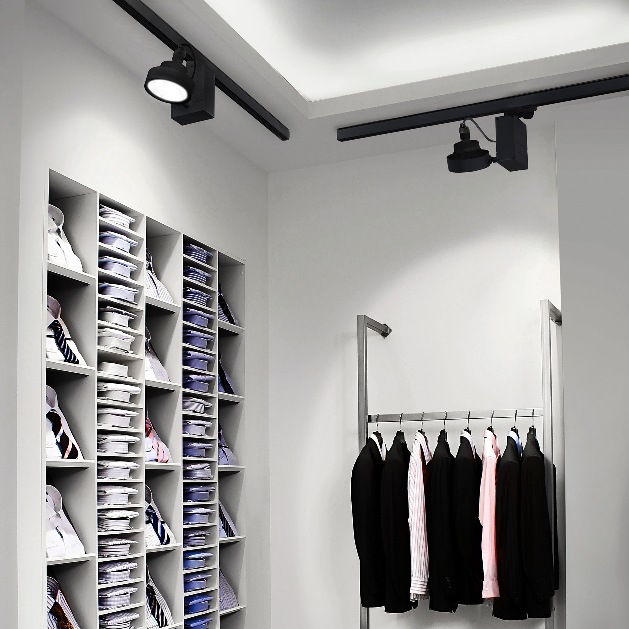 Forlight Proyector Ip20 Key Model Round Gu10 15W Negro