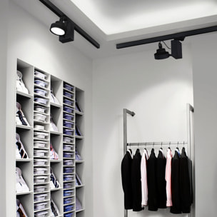 Forlight Proyector Ip20 Key Model Round Gu10 15W Negro