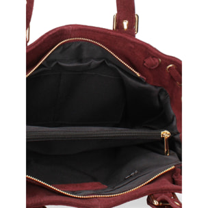 Borsa a mano da donna Made in Italy - Modello Lumena Lux - 100% pelle - 20.0 x 21.0 x 33.0 cm