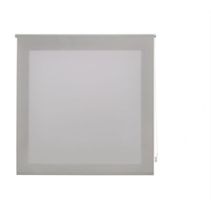 Estor Poliéster enrrollable opaco liso OPACARA PLATA PURLINE  W