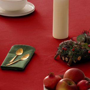 Mantel antimanchas CHRISTMAS GRANATE