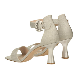 Sandali Donna Tata Italia Argentato