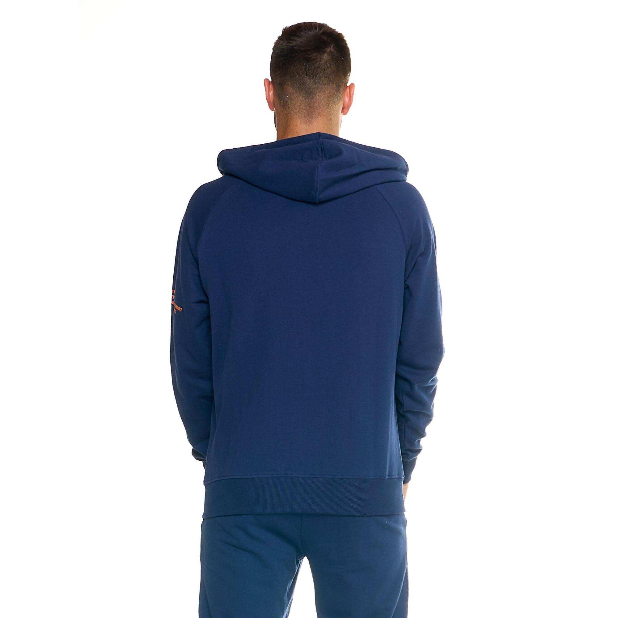 Chándal de hombre Leone con capucha y cremallera completa Shades