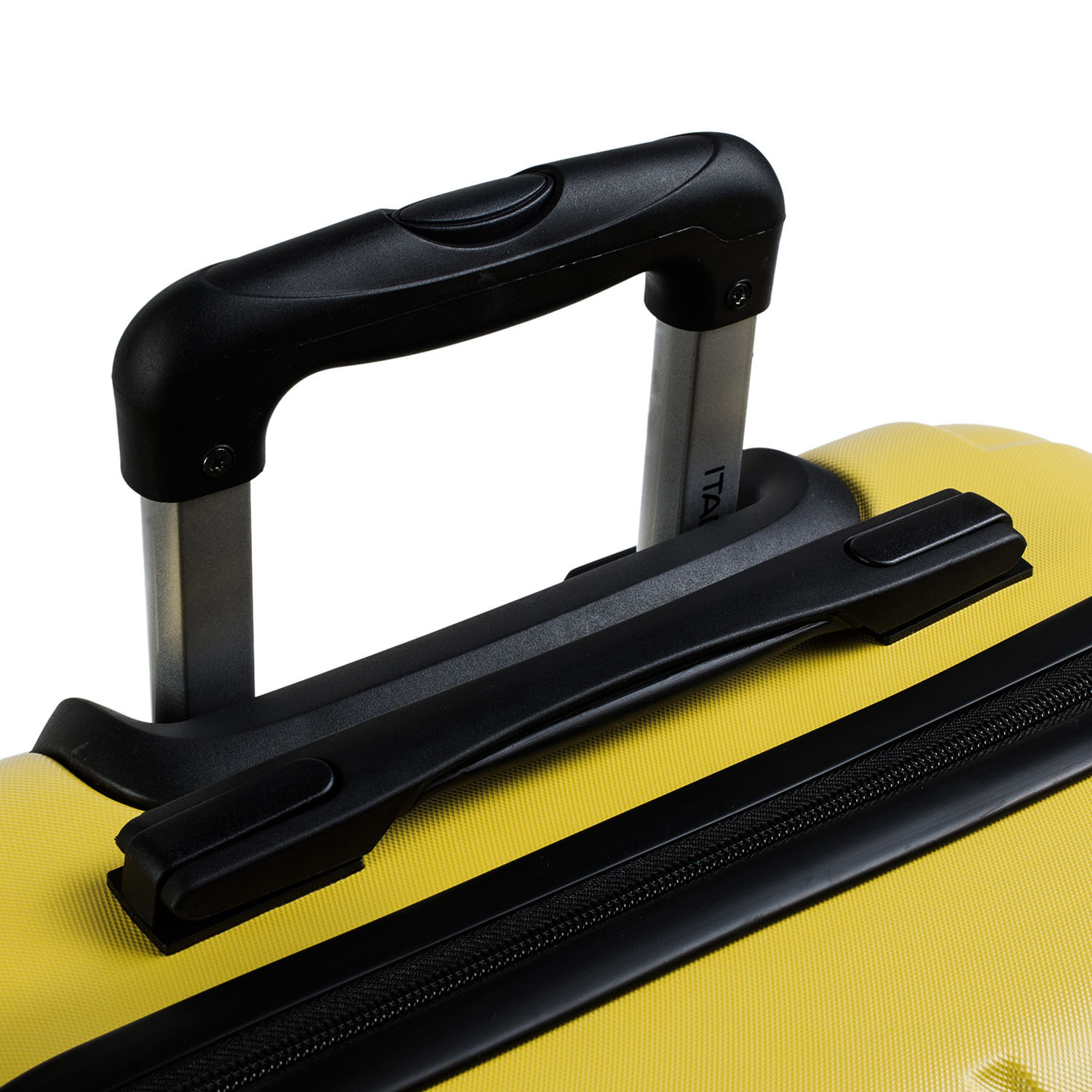 Juego De Maletas Rígidas Abs Itaca Havel Amarillo