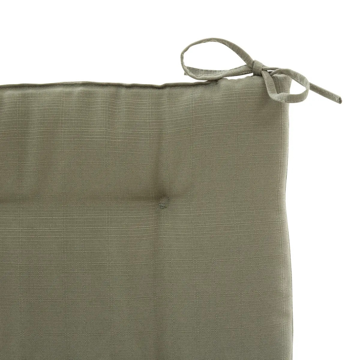 Galette de chaise Korai vert laurier 40x40cm