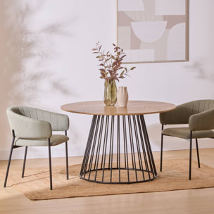 Table à manger Rayo 120x120cm L120cm