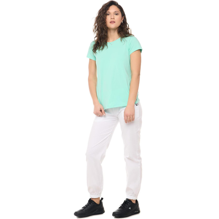 T-shirt da donna a maniche corte Leone Basic