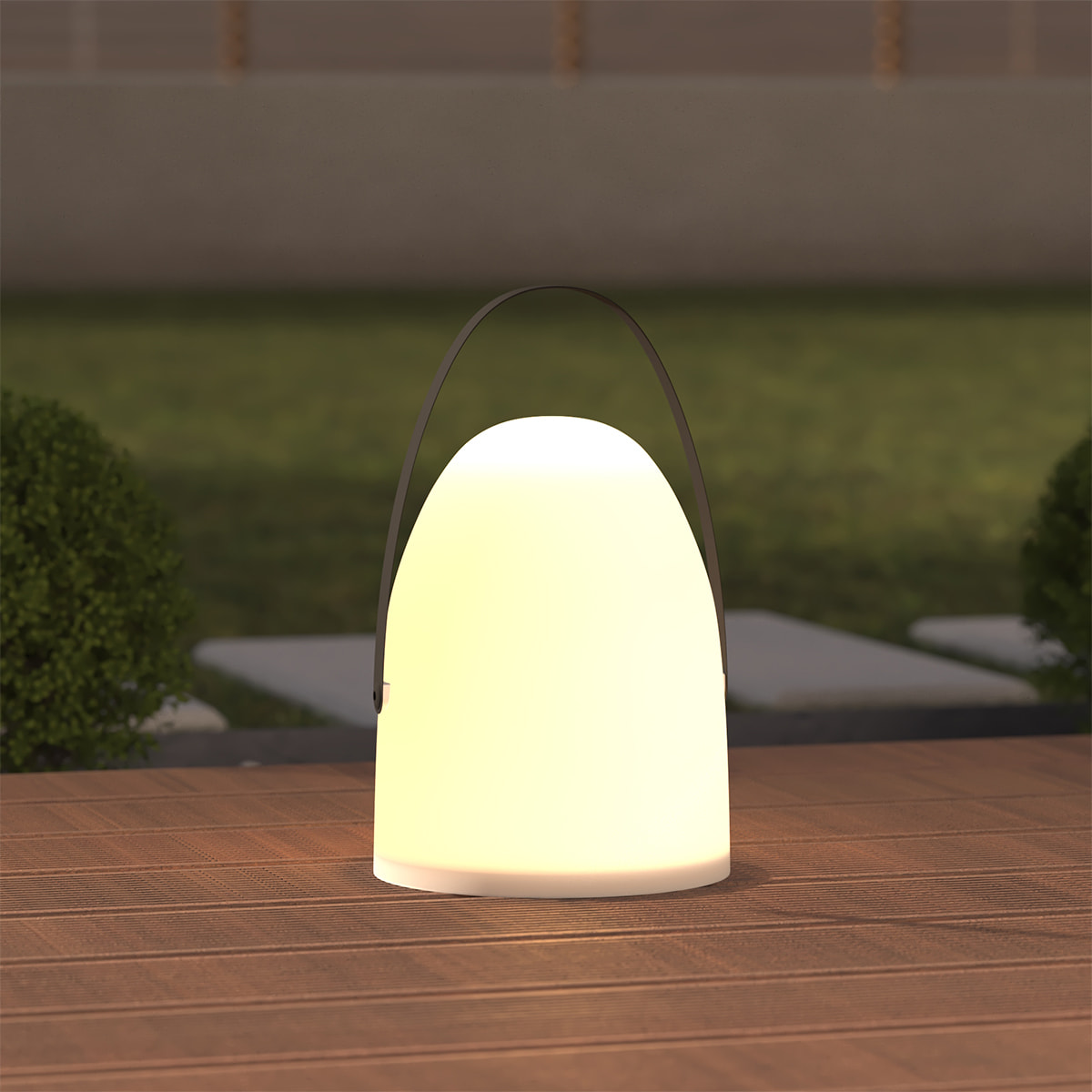 Lampe extérieur "Cleo" - blanc H30 cm