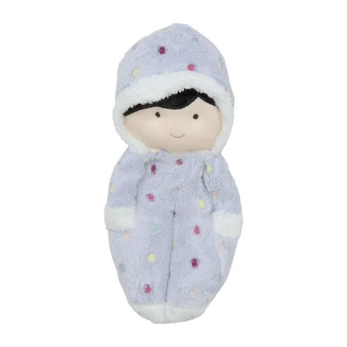 PELUCHE TÉRMICO: BEBE NIÑO AZUL CLARO