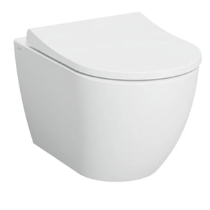 V-Fix Core Pack WC bâti-support + WC sans bride Vitra S60 + Abattant SoftClose + Plaque blanc (V-FixS60-4)