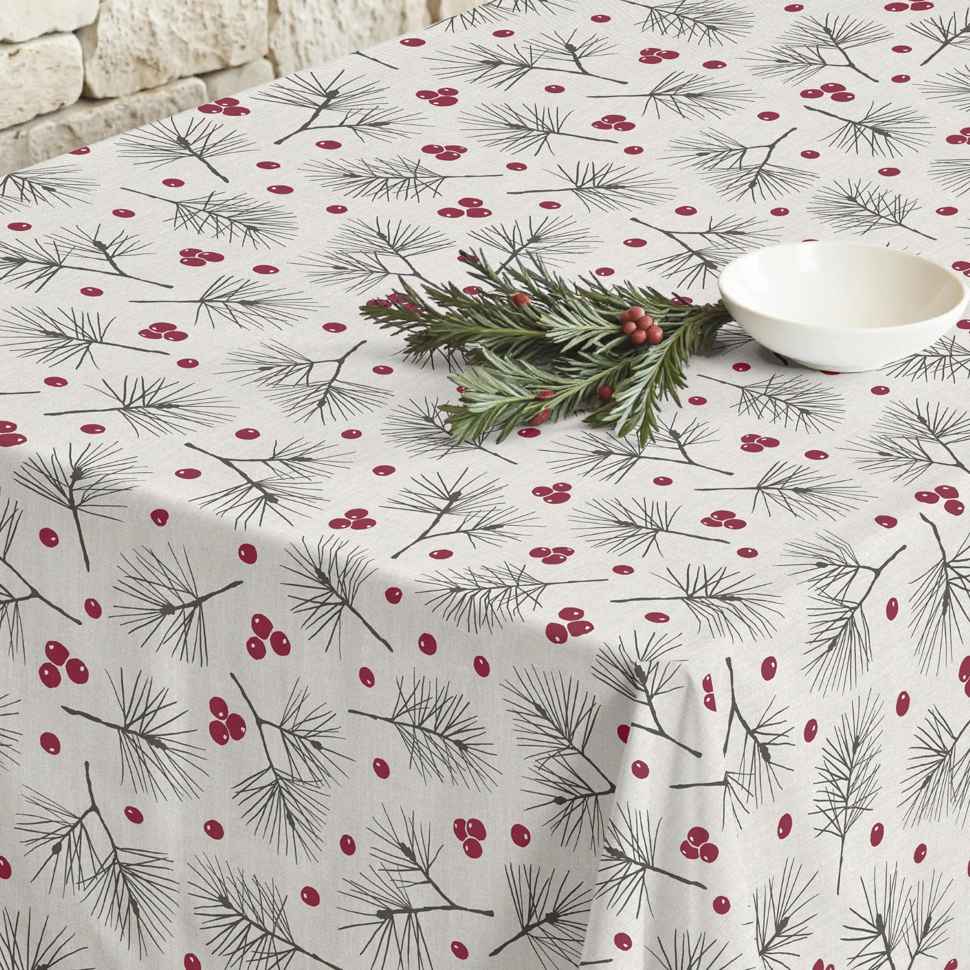 Nappe en résine Anti-tâches Merry Christmas 77