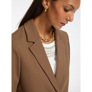 Elena Mirò - Blazer in punto Milano - Marrone