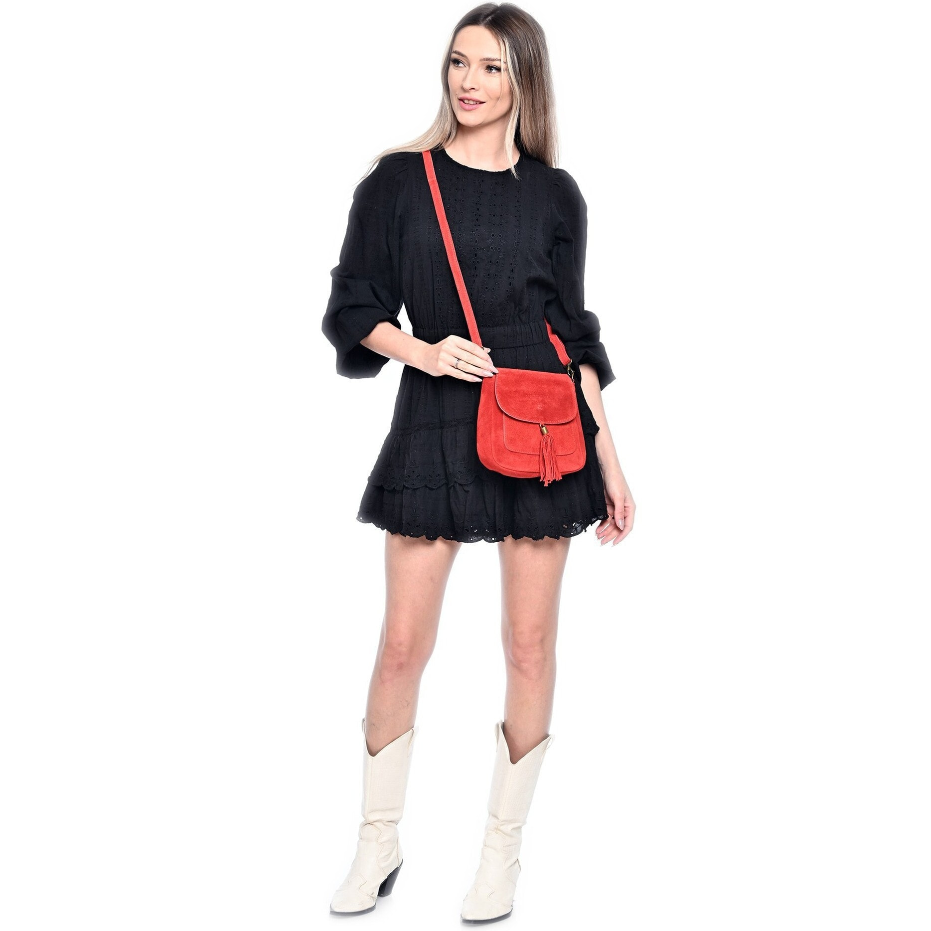 Borsa a mano Anna Luchini Rosso