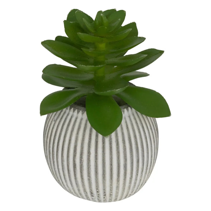 Plante artificielle petit format "Ubi" H7cm