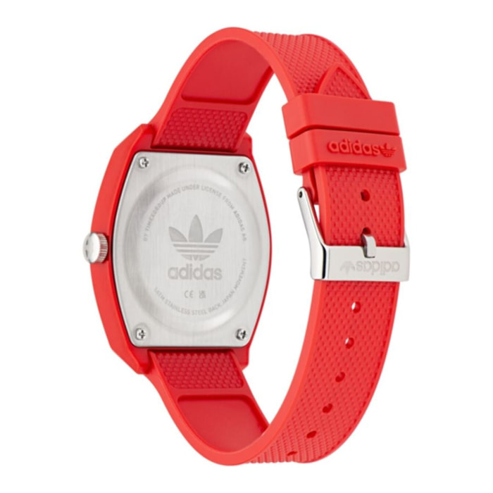 Reloj Adidas AOST23051 Unisex Analogico Cuarzo con Correa de Silicona