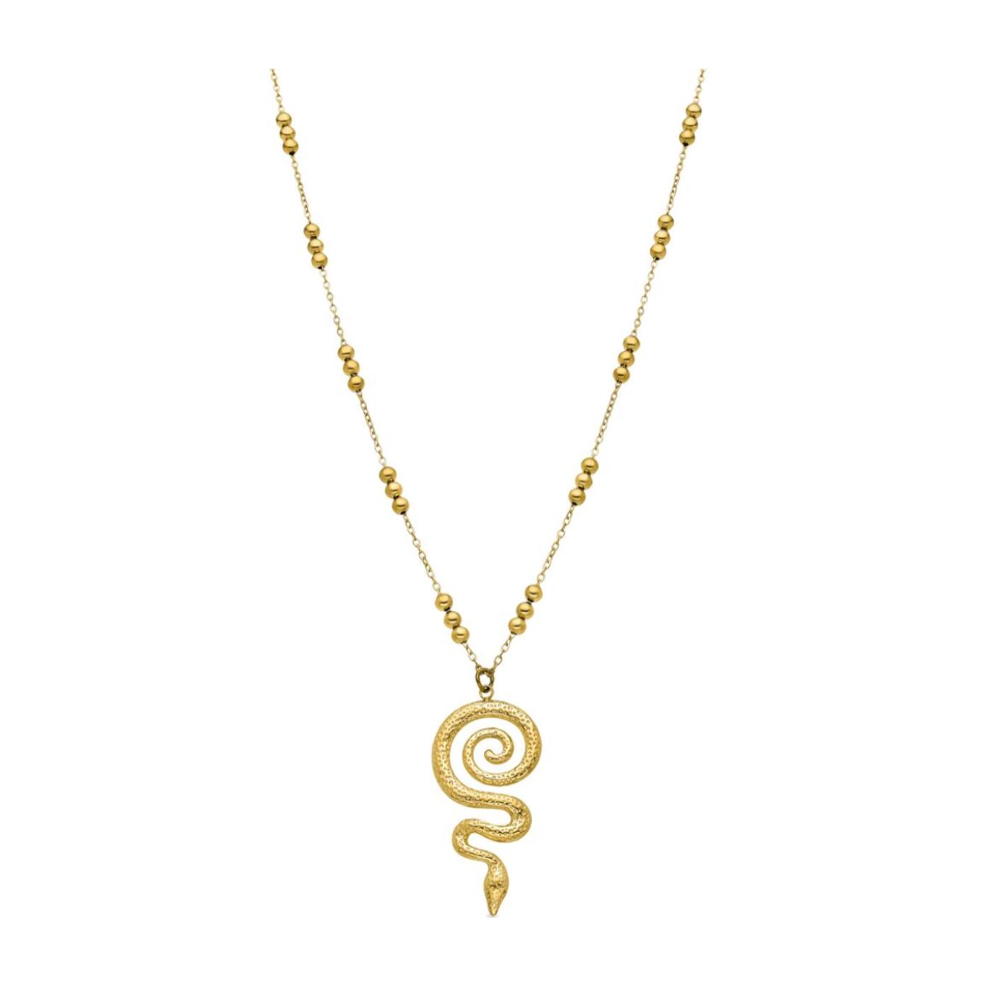 Collar acabado oro 18k