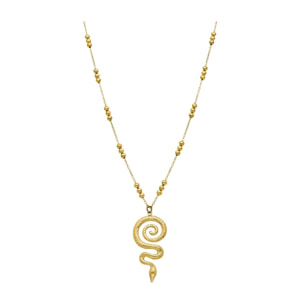 Collar acabado oro 18k