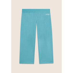 Pantaloni Corsaro con Fondo Stondato e Logo FREDDY