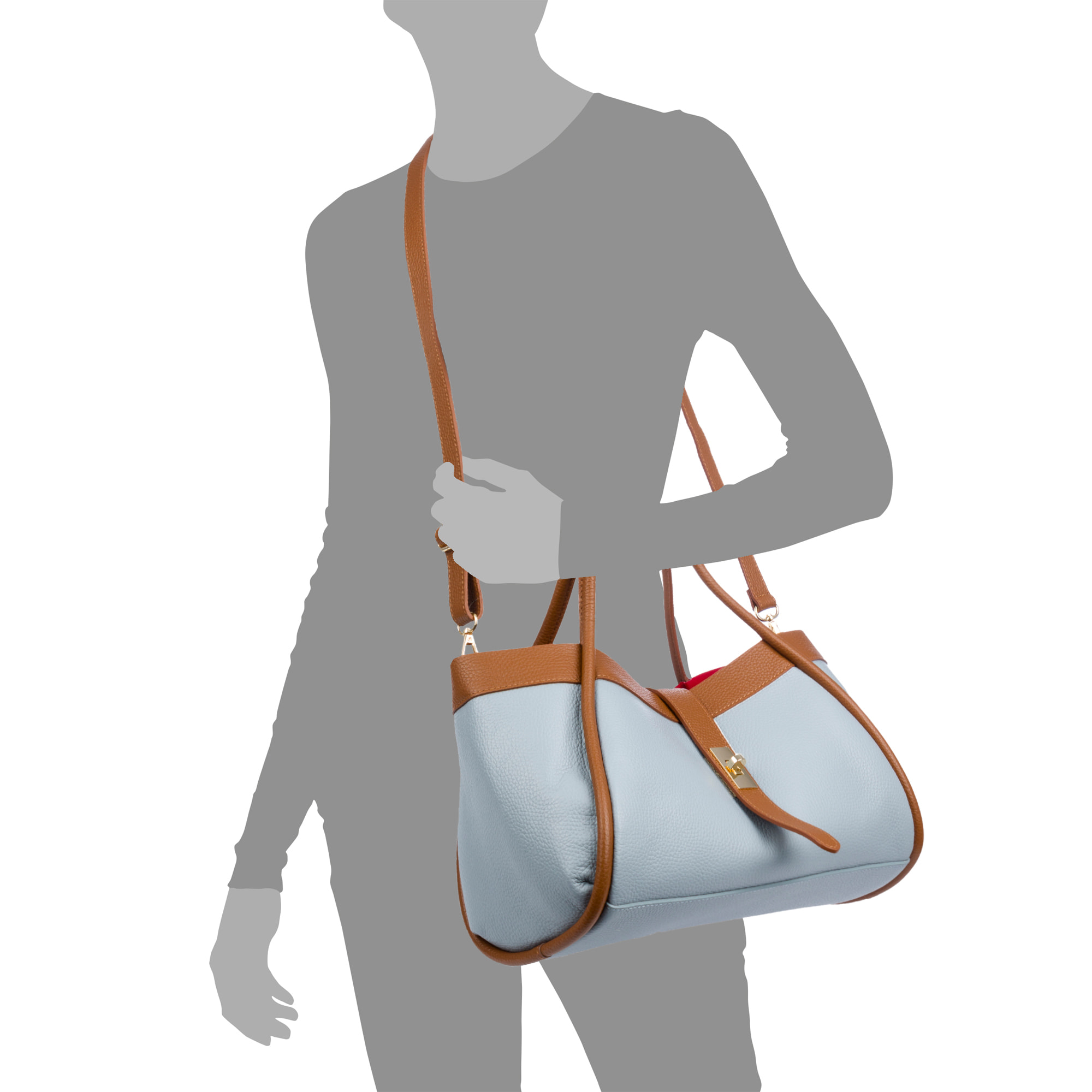 Beinette Borsa Tote Donna. Vera Pelle Dollaro.