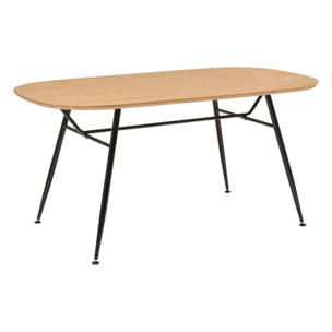 Table à manger Roxas 160x90cm L160cm