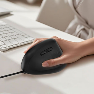 Souris filaire LISTO EM11 Ergo Filaire