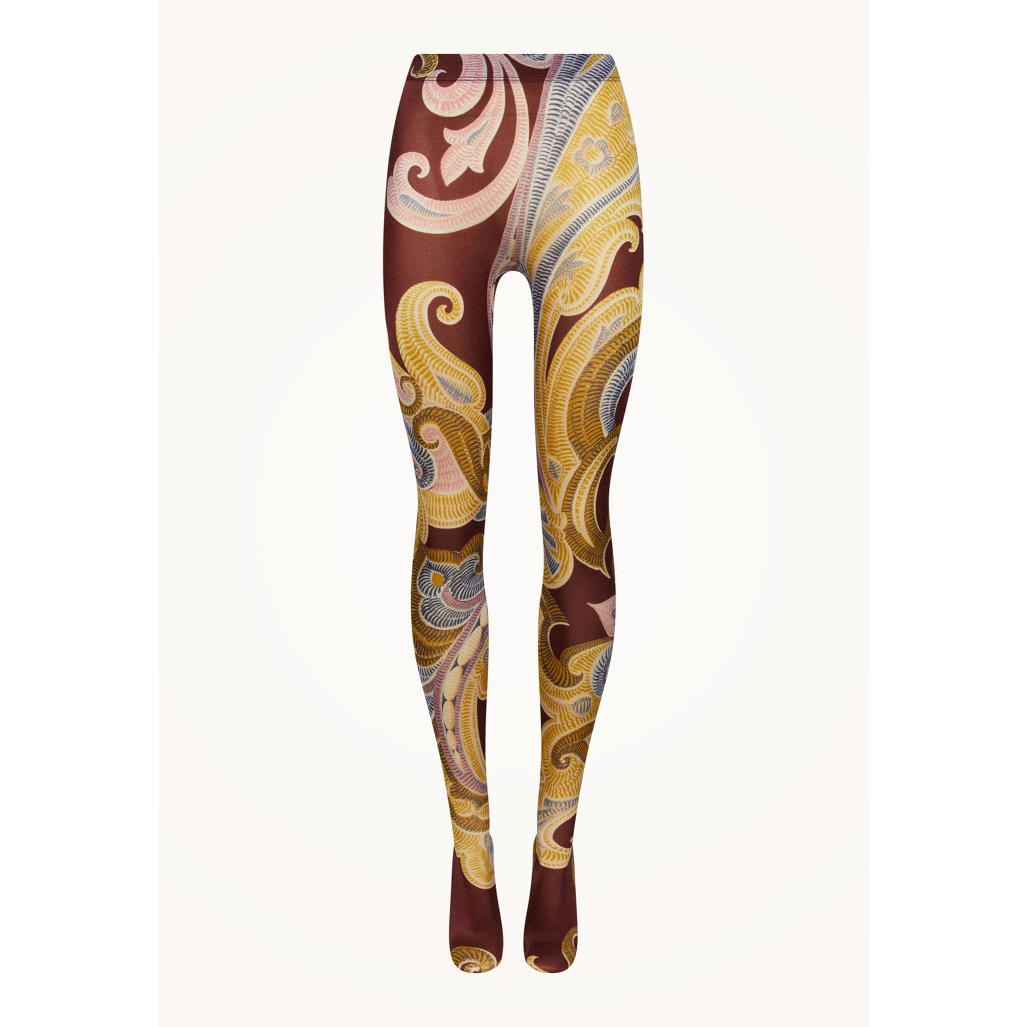 Collant Paisley Baroque Tights