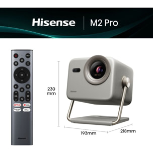 Vidéoprojecteur home cinéma HISENSE Laser Mini Projecteur M2 Pro