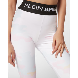 PLEIN SPORT Sport Leggings CAMOUFLAGE