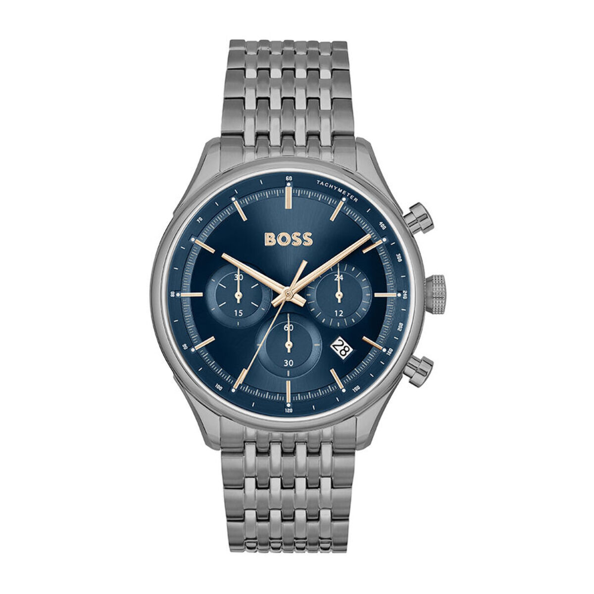 Reloj Boss 1514083 Hombre Analogico Cuarzo con Correa de Acero inoxidable