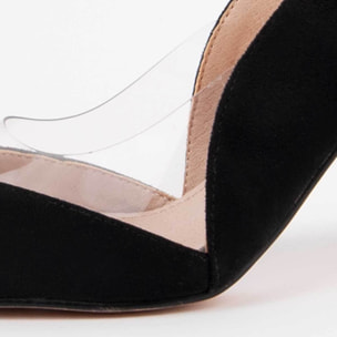 Zapato De Tacón - Negro - Altura: 8 Cm