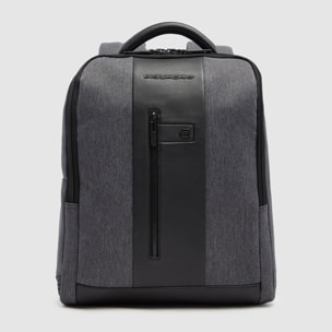 Piquadro Zaino uomo porta pc 15,6" in tessuto riciclato