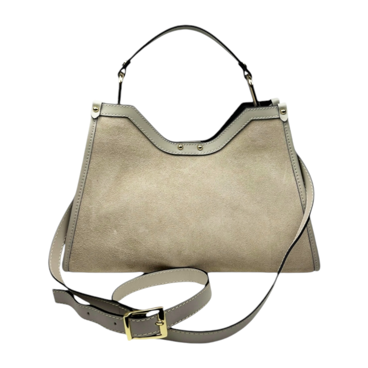 Borsa a mano Cheval Firenze Capri Mini F/W Beige