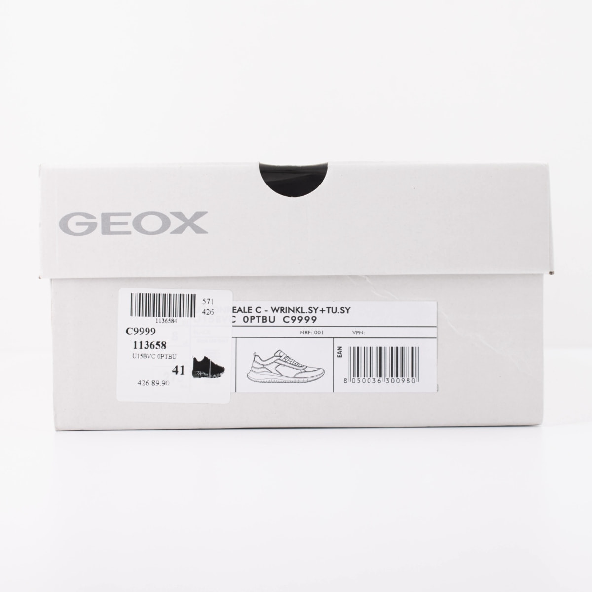 Sneakers de  Hombre de la marca GEOX  modelo U MONREALE NEGRO