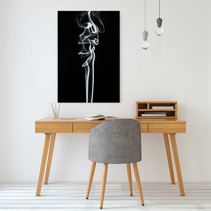 Tableau  white smoke sensual Tableau alu Dibond