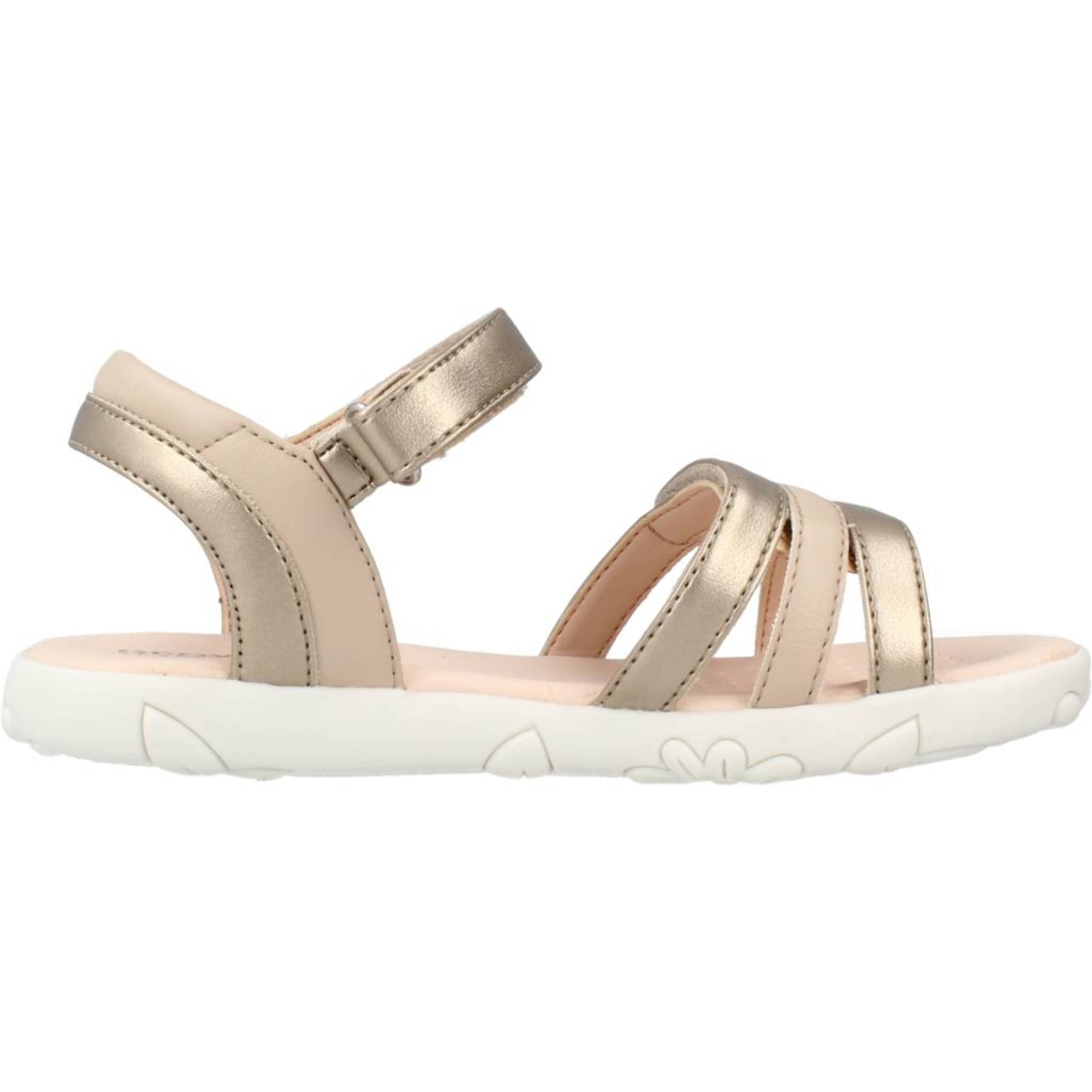 Sandalias Niña de la marca GEOX  modelo J SANDAL HAITI GIRL Gold