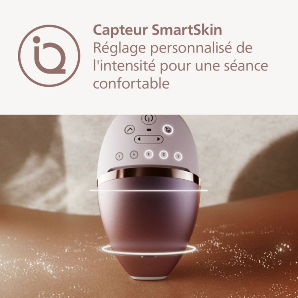 Epilateur lumière pulsée PHILIPS Lumea Series 9000 BRI958/00