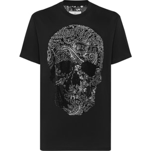 PHILIPP PLEIN Camiseta de cuello redondo y manga corta SKULL