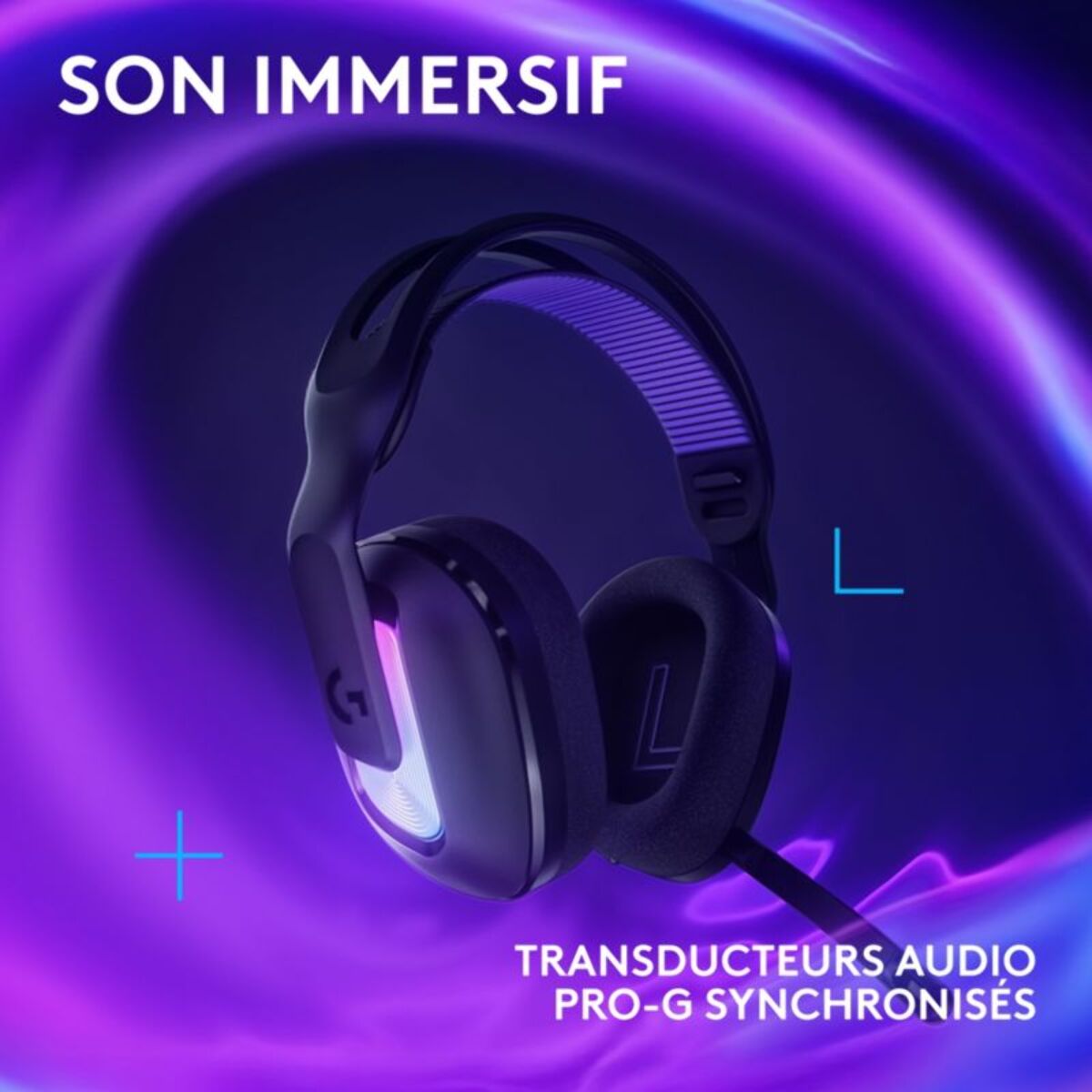Casque gamer LOGITECH G522 LIGHTSPEED Noir