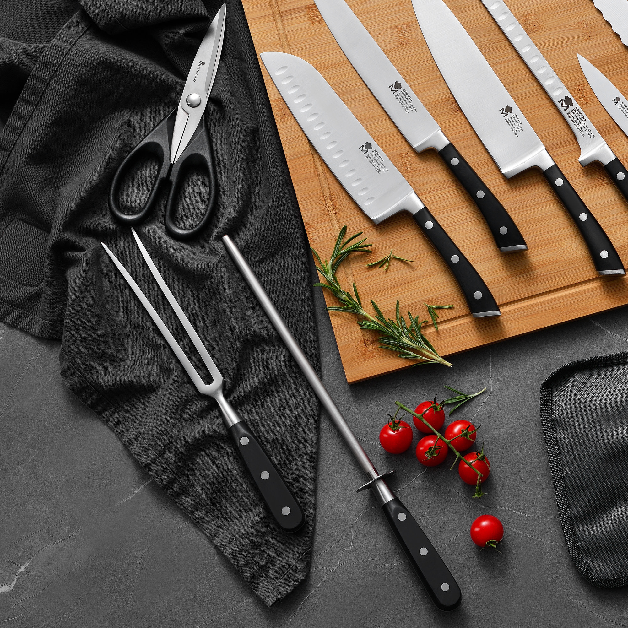 Tenedor trinchador acero inoxidable Foodies