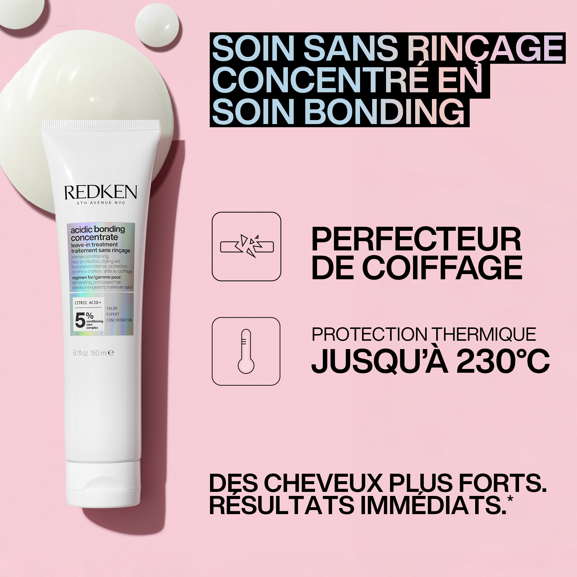 Soin Sans Rinçage Acidic Bonding Concentrate 150ml