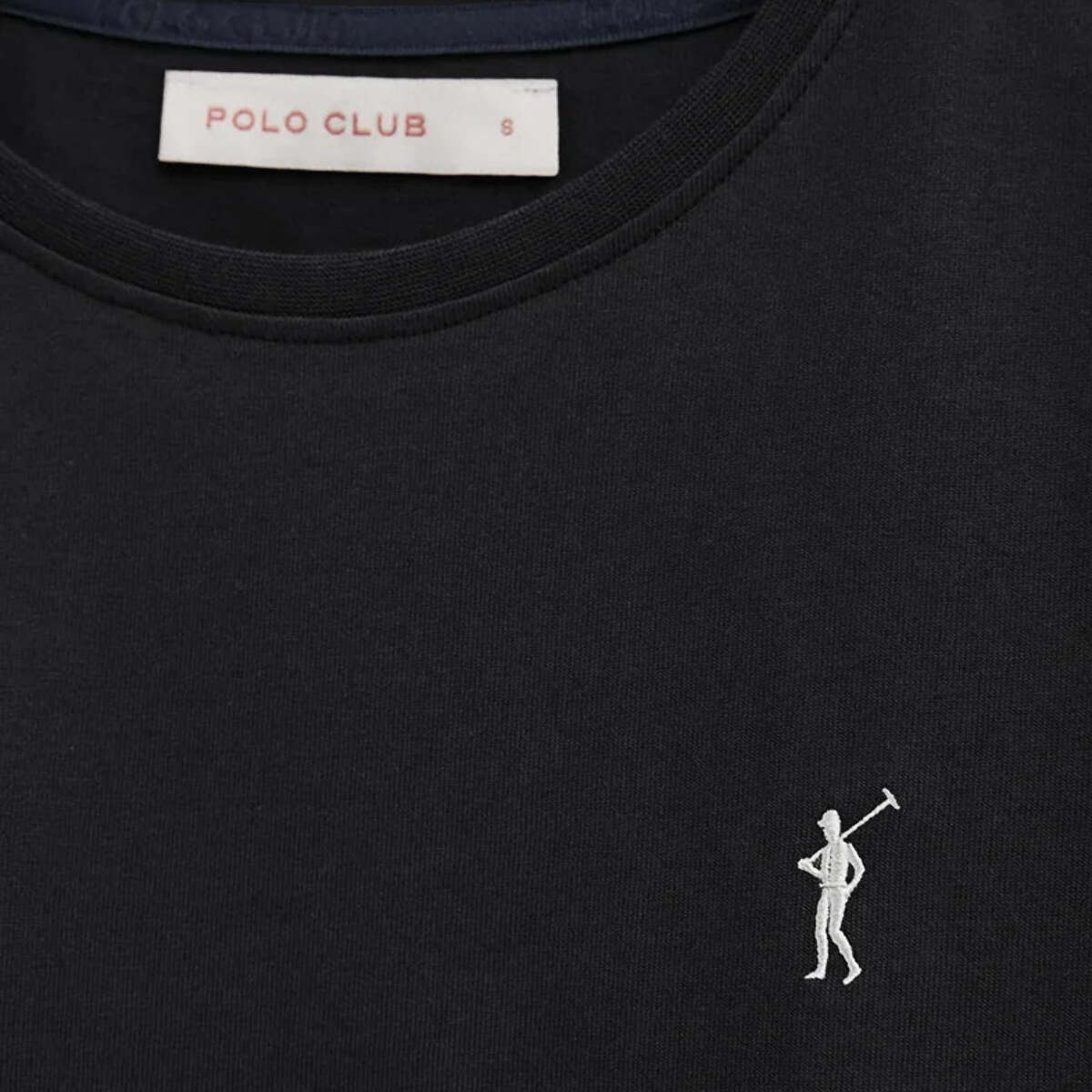 Pack mujer de dos camisetas negra y blanca de manga corta y cuello redondo con bordado Rigby Go