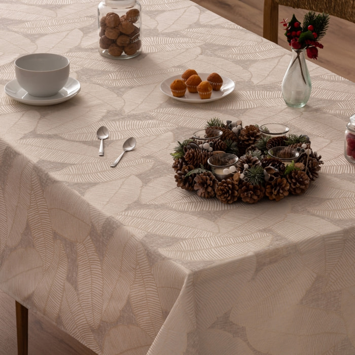 Mantel antimanchas GABRIELLE BEIGE