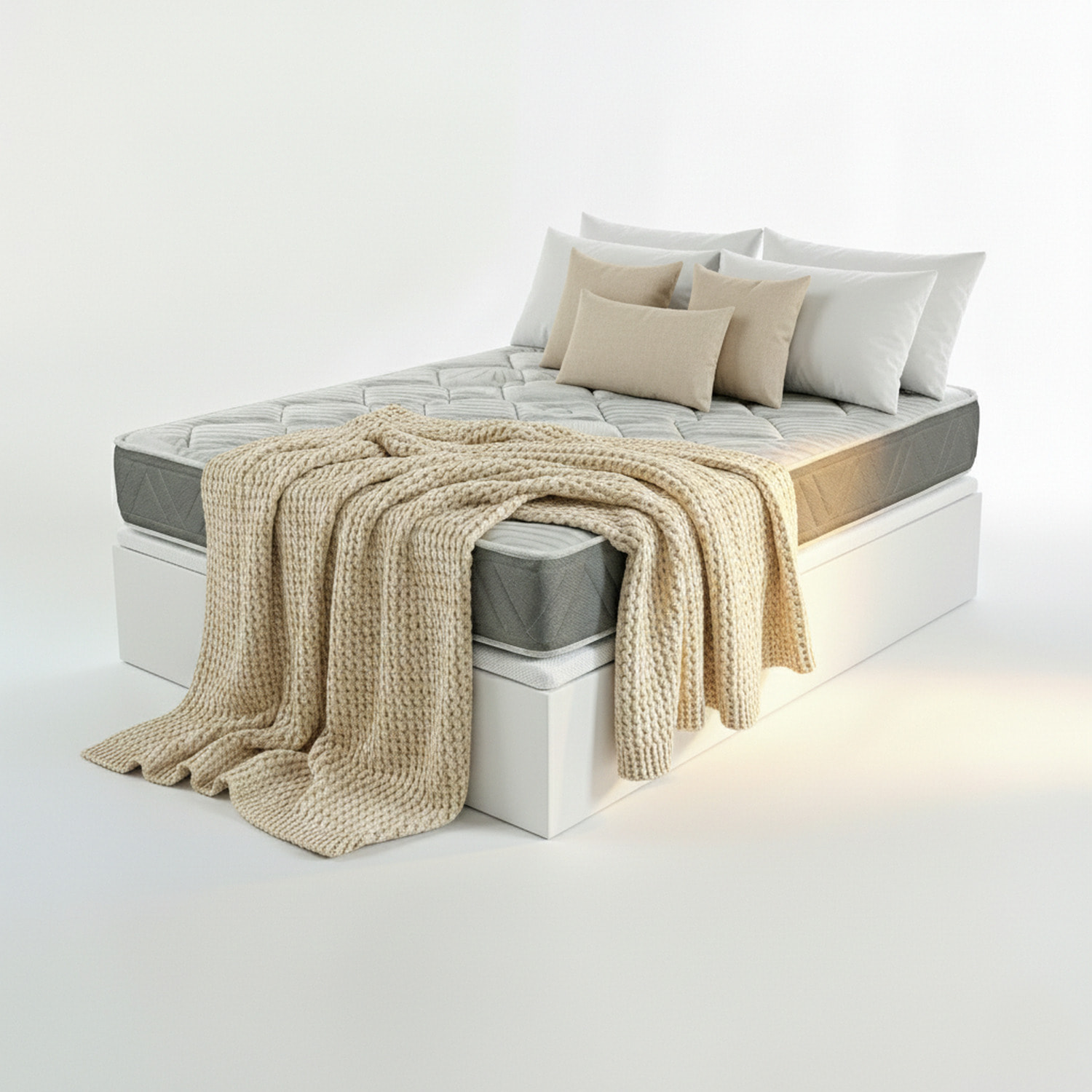 Colchón Muelles Ensacados y Visco + Canapé Abatible | ENVIO, ENTREGA Y RETIRADA INCLUIDO | Ceramic Pocket