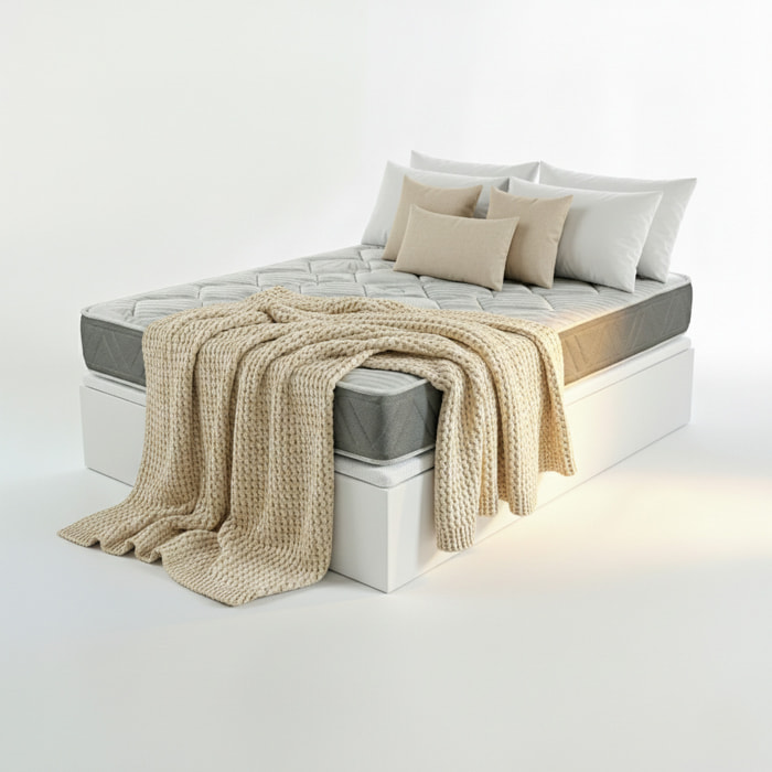 Colchón Muelles Ensacados y Visco + Canapé Abatible | ENVIO, ENTREGA Y RETIRADA INCLUIDO | Ceramic Pocket