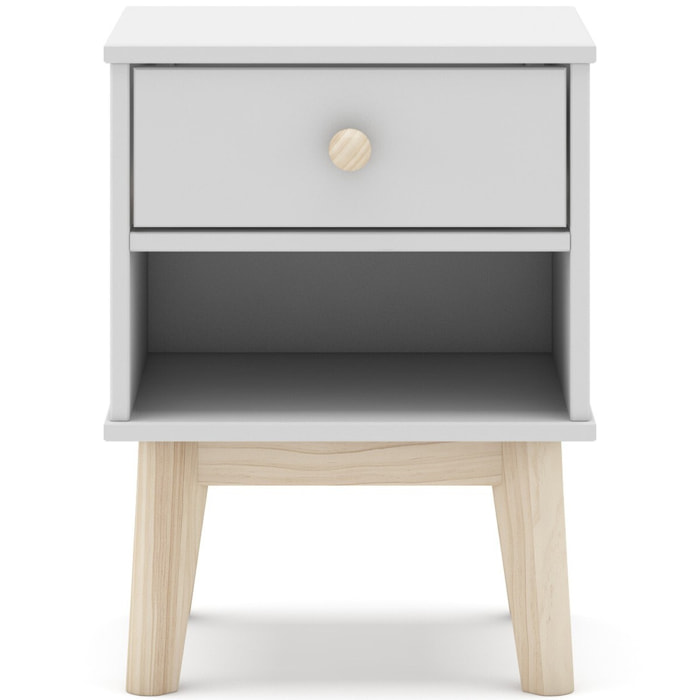 Table de chevet enfant 1 tiroir en bois - ELISE