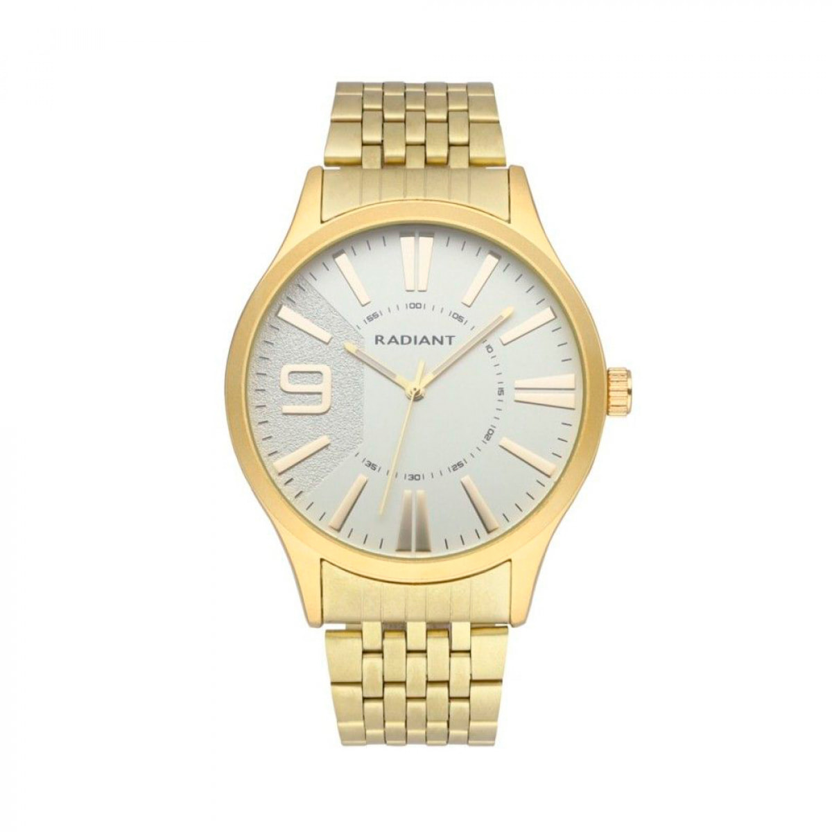 Reloj Radiant RA565203 Hombre Analogico Cuarzo con Correa de Acero inoxidable